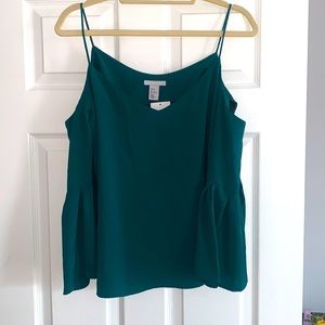 Green Flouncy Top